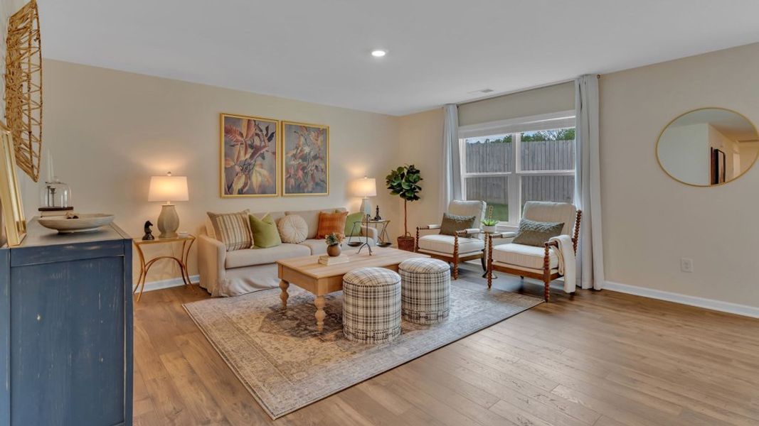 Furnished interior view inside a new home in Belhaven, Knoxville (Image 12).