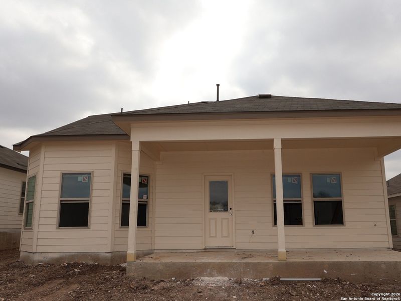 In-progress construction of a new home in Agave, San Antonio, TX (Image 26).