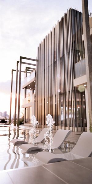 Front exterior of a new home in , Fort Lauderdale, FL, highlighting curb appeal (Image 8).