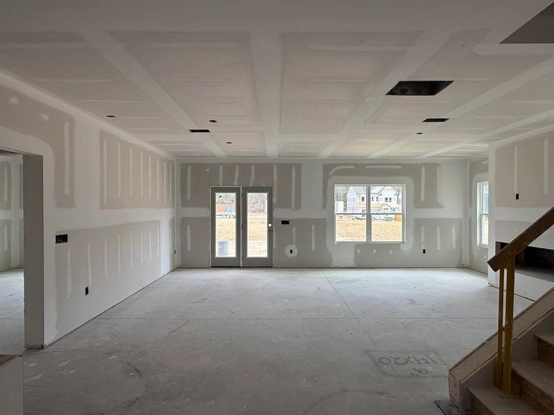 In-progress construction of a new home in The Point, Rolesville, NC (Image 8).