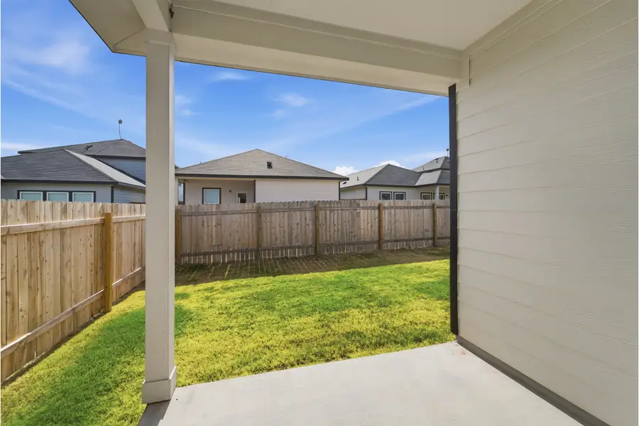 Representative exterior details of a home built from the Hazel by CastleRock Communities in Katzer Ranch, Converse (Image 4).
