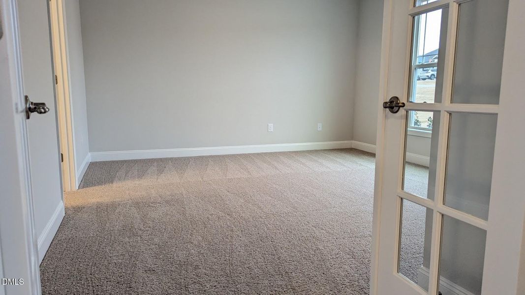 bedroom 4 (glass double doors)