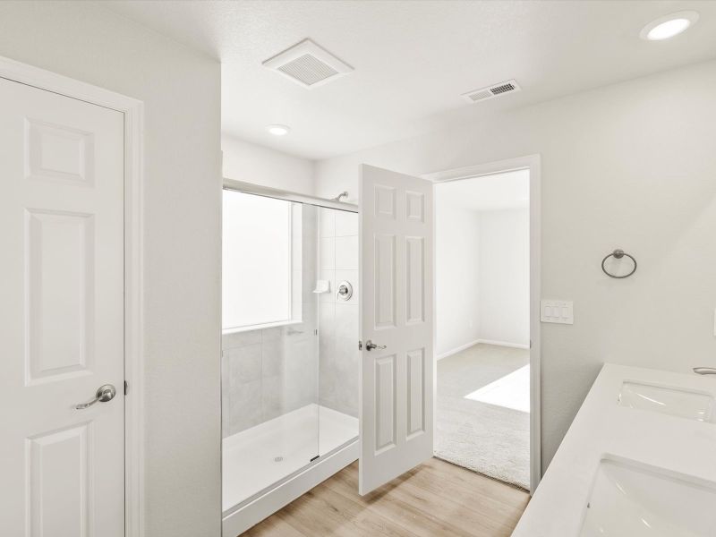 Furnished interior view inside a new home in Meridian Ranch, Peyton (Image 6).