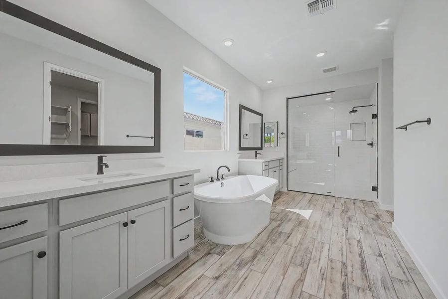 Furnished interior view inside a new home in Forté at Granite Vista, Waddell (Image 9).