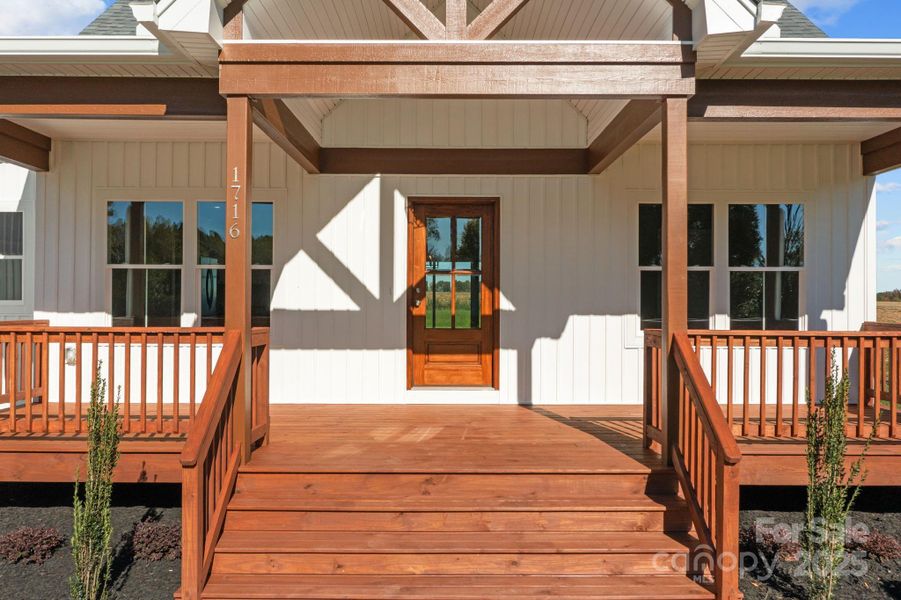 Exterior details and patio area of a home in , Olin (Image 23). Exterior details and patio area of a home in , Olin (Image 23).