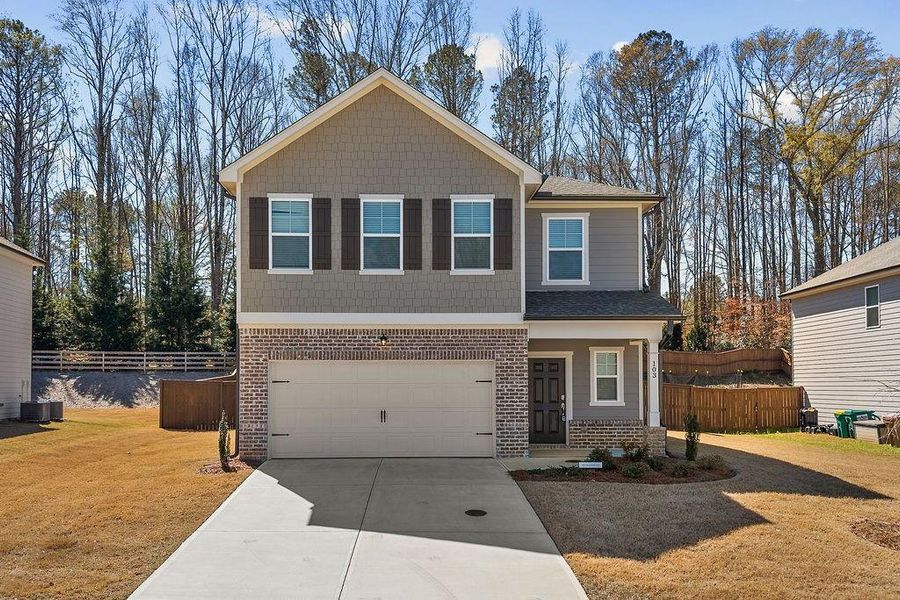 Front exterior of a new home in , Jefferson, GA, highlighting curb appeal (Image 17). Front exterior of a new home in , Jefferson, GA, highlighting curb appeal (Image 17).