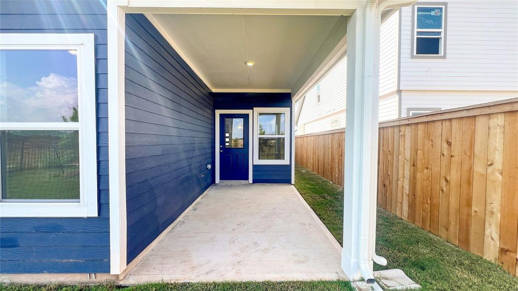 The Kettering II- Rear Covered Patio The Kettering II- Rear Covered Patio