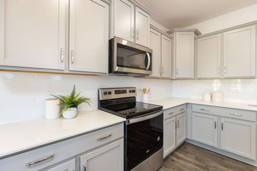 Representative furnished interior of a home built from the Calhoun by True Homes in Gatehouse Manor, Winston-Salem (Image 3).