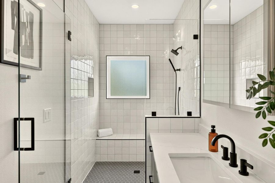 Furnished interior view inside a new home in , Austin (Image 13).