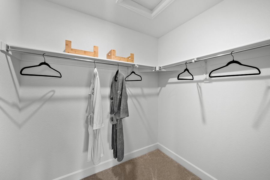 Furnished interior in a model home at Trailstone Townhomes - The Westerly Collection in Arvada (Image 13).