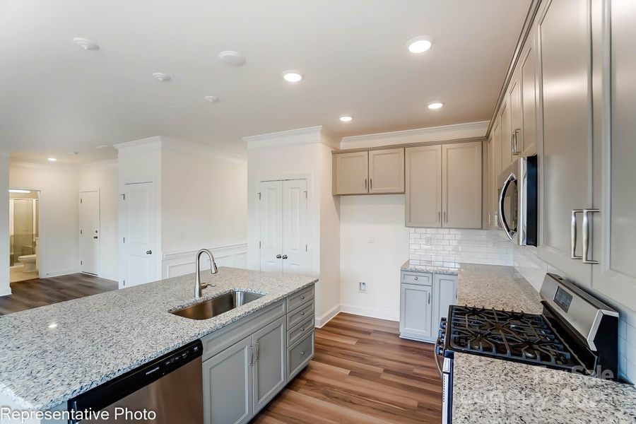 Furnished interior view inside a new home in Ashton Park, Monroe (Image 4).