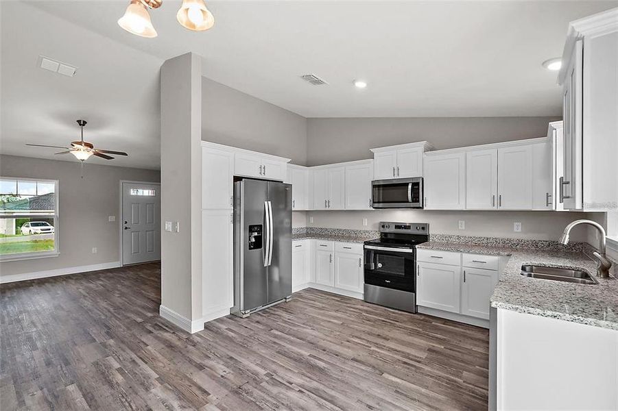 Furnished interior view inside a new home in , Ocala (Image 4).
