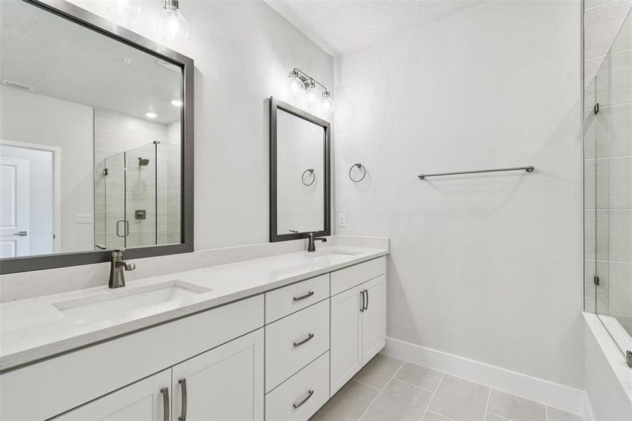 Furnished interior view inside a new home in Apex at Seminole Heights, Tampa (Image 5).