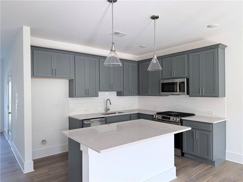 Furnished interior view inside a new home in Park Vue, Atlanta (Image 10). Furnished interior view inside a new home in Park Vue, Atlanta (Image 10).