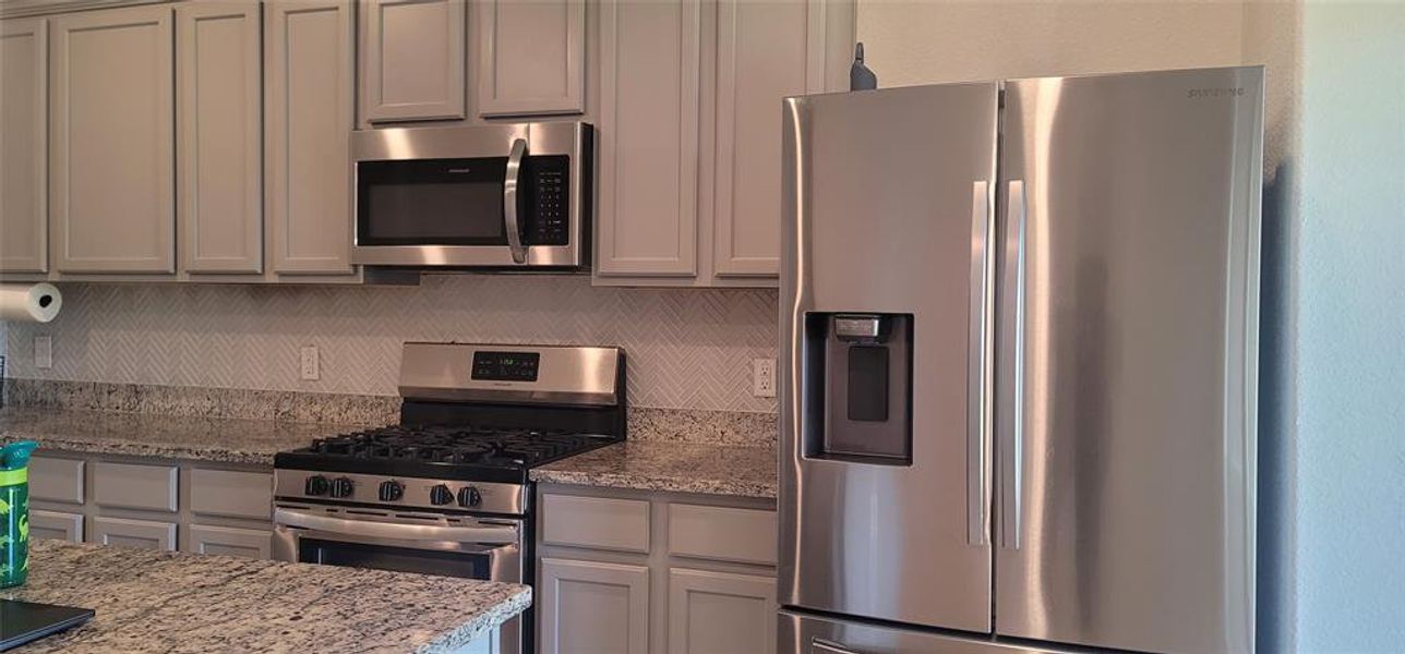 Stainless steel appliances