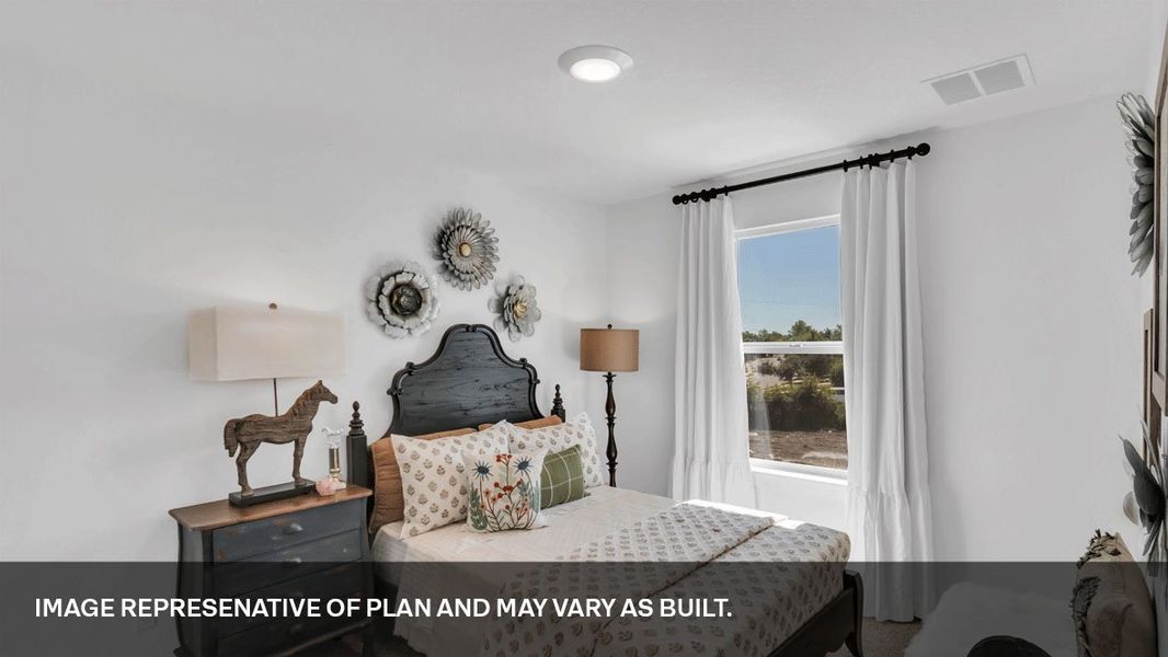 Furnished interior view inside a new home in Valverde, Bastrop (Image 23).