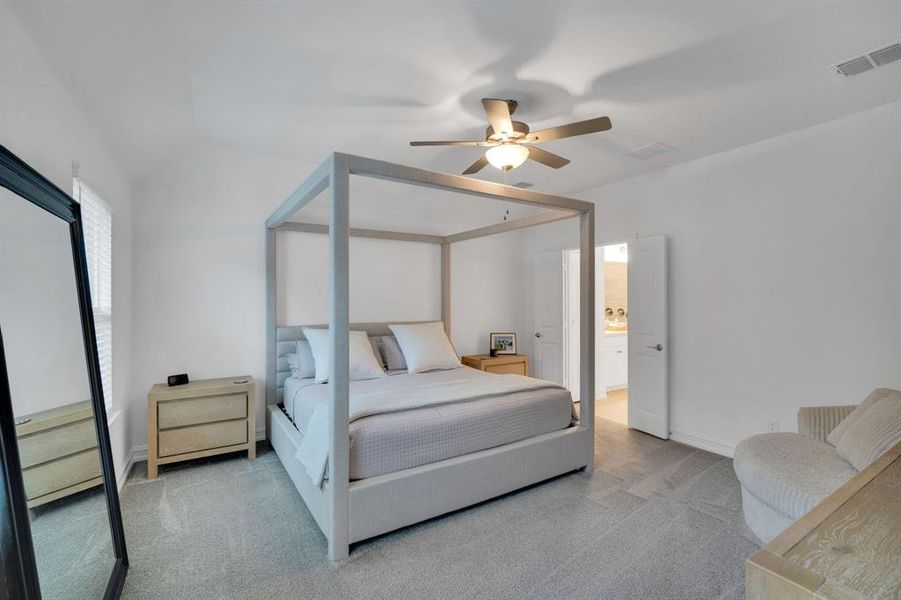 Furnished interior view inside a new home in Westside Preserve, Midlothian (Image 19).
