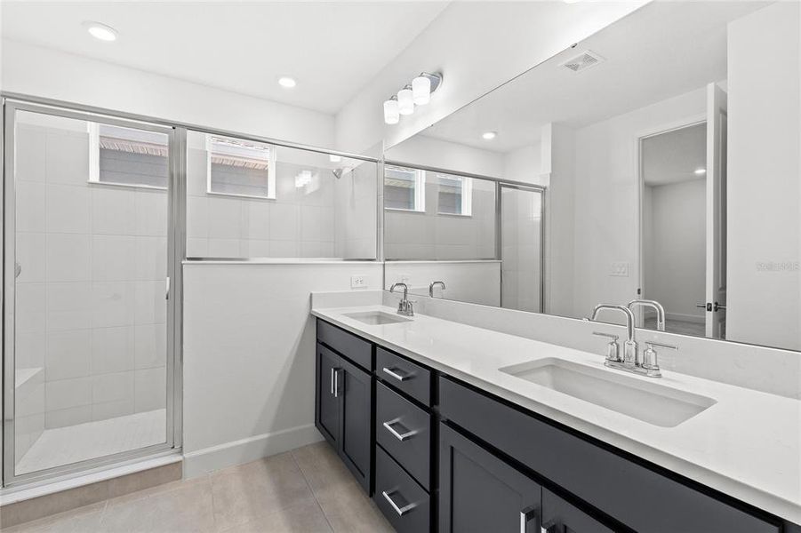 Furnished interior view inside a new home in Harvest At Ovation 50s, Winter Garden (Image 10).