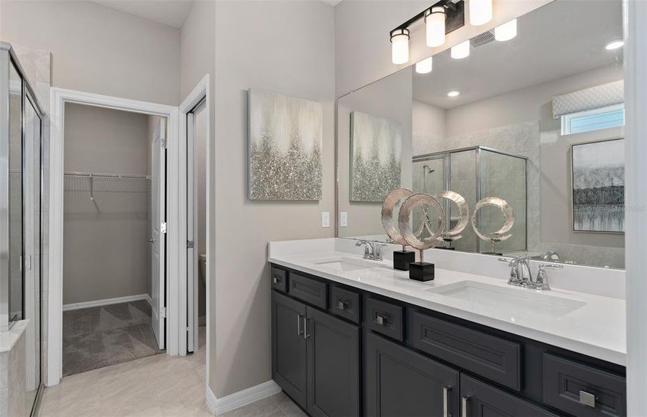 Furnished interior view inside a new home in Windsor Cay Resort, Clermont (Image 7).