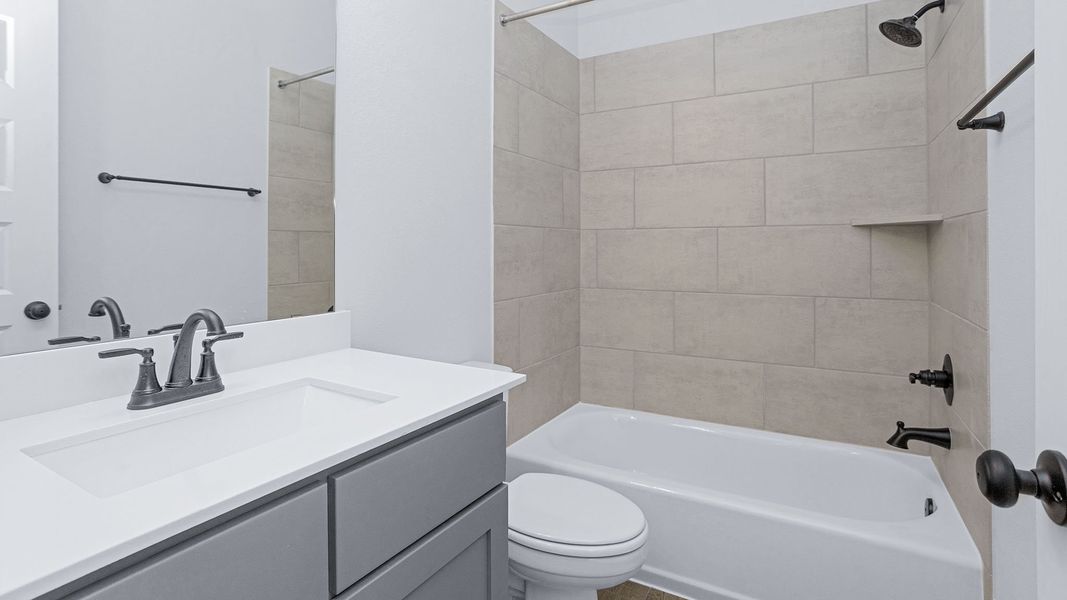Furnished interior view inside a new home in Kresston, Montgomery (Image 7).