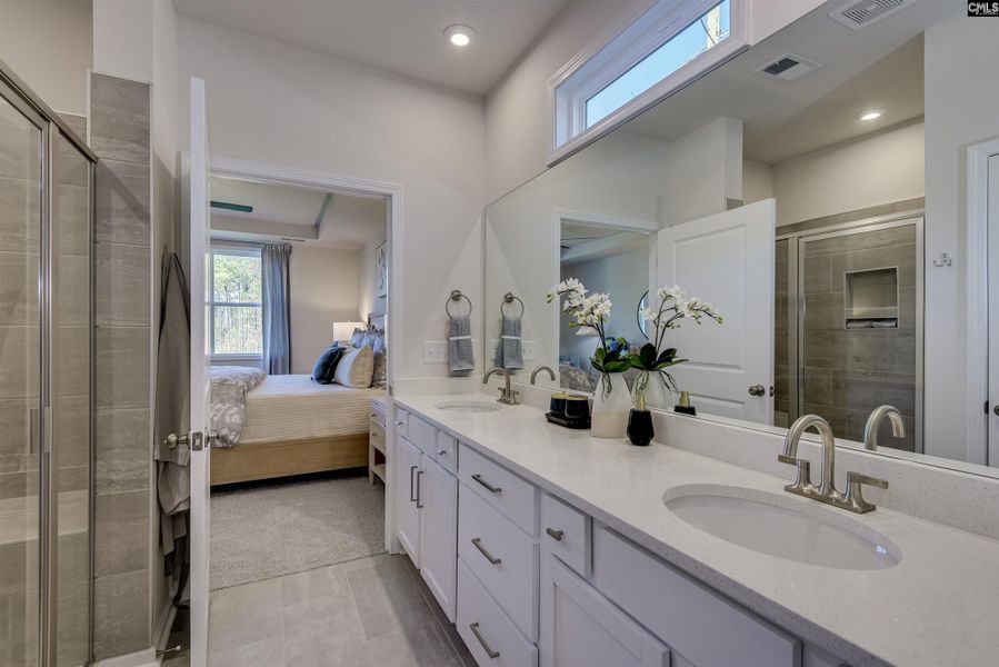 Furnished interior view inside a new home in Boykin Hills, Chapin (Image 16). Furnished interior view inside a new home in Boykin Hills, Chapin (Image 16).