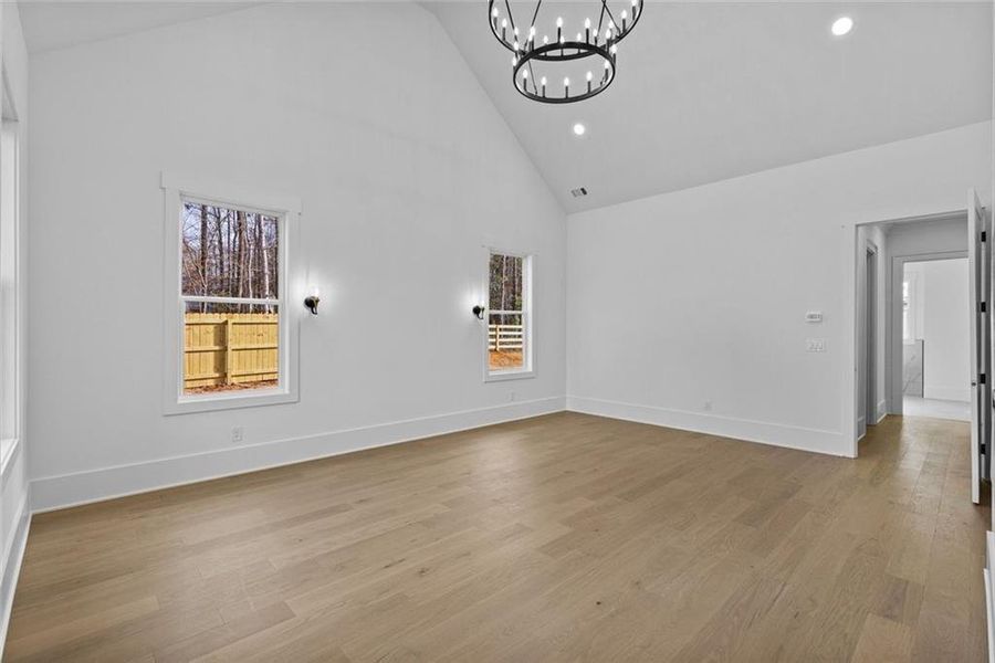 Spacious, unfurnished interior of a new home in , Loganville (Image 25).