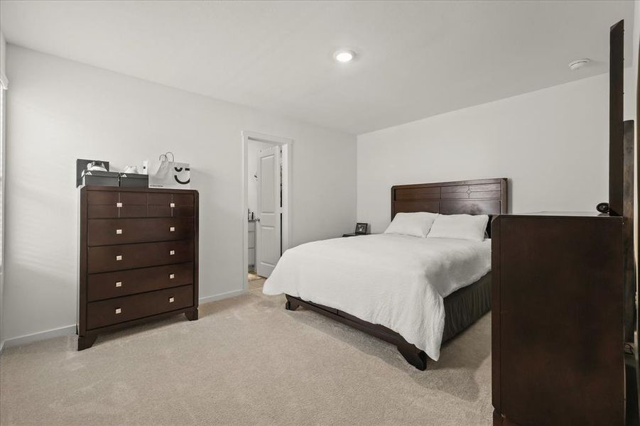 Furnished interior view inside a new home in Foree Ranch: Wellton Collection, Providence Village (Image 7).