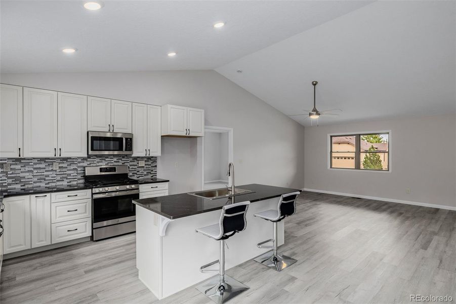 Furnished interior view inside a new home in , Greeley (Image 12).