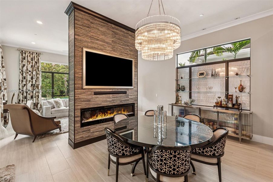 Furnished interior view inside a new home in , Palm Beach Gardens (Image 16).