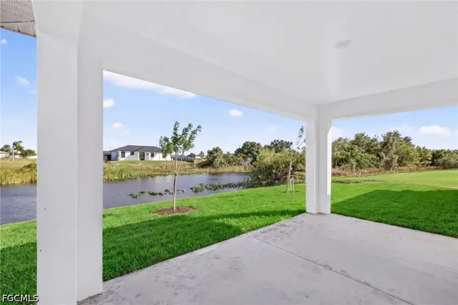 Exterior details and patio area of a home in Cape Coral, Cape Coral (Image 4). Exterior details and patio area of a home in Cape Coral, Cape Coral (Image 4).