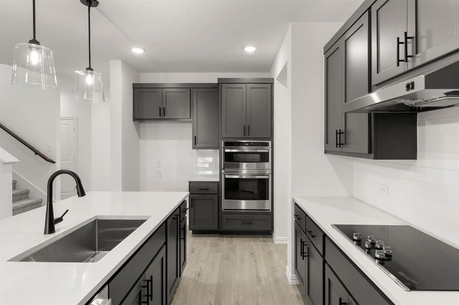 Kitchen featuring the Minimalist Collection Kitchen featuring the Minimalist Collection