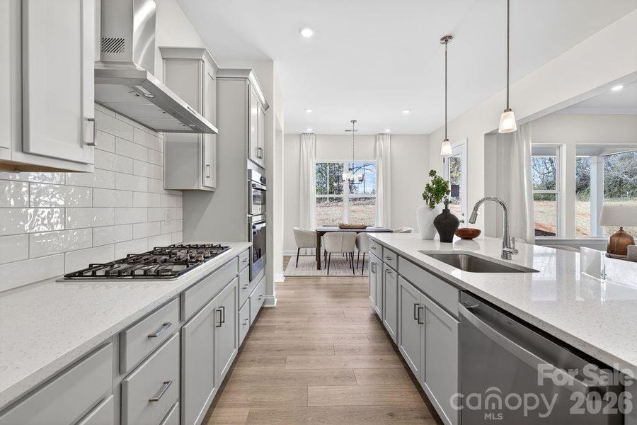 Furnished interior view inside a new home in Rolling Meadows, Mooresville (Image 3).