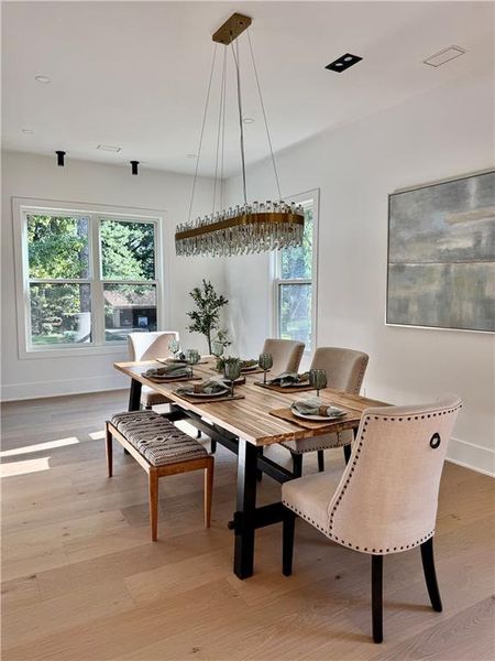 Furnished interior view inside a new home in , Dunwoody (Image 12).