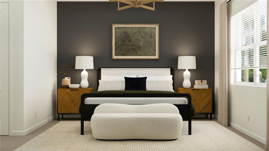 Furnished interior view inside a new home in Calusa Country Club, Lakewood Ranch (Image 9). Furnished interior view inside a new home in Calusa Country Club, Lakewood Ranch (Image 9).