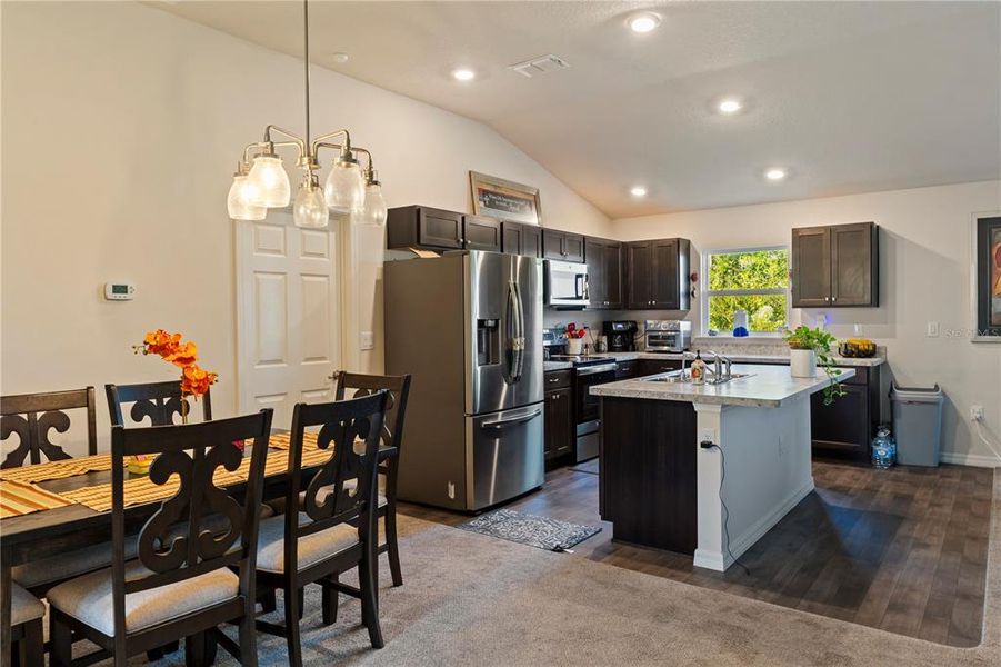 Furnished interior view inside a new home in , Ocala (Image 8).