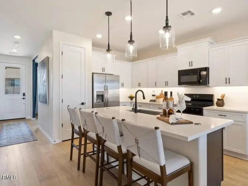 Furnished interior view inside a new home in Vineyards at Cottonwood, Cottonwood (Image 5).