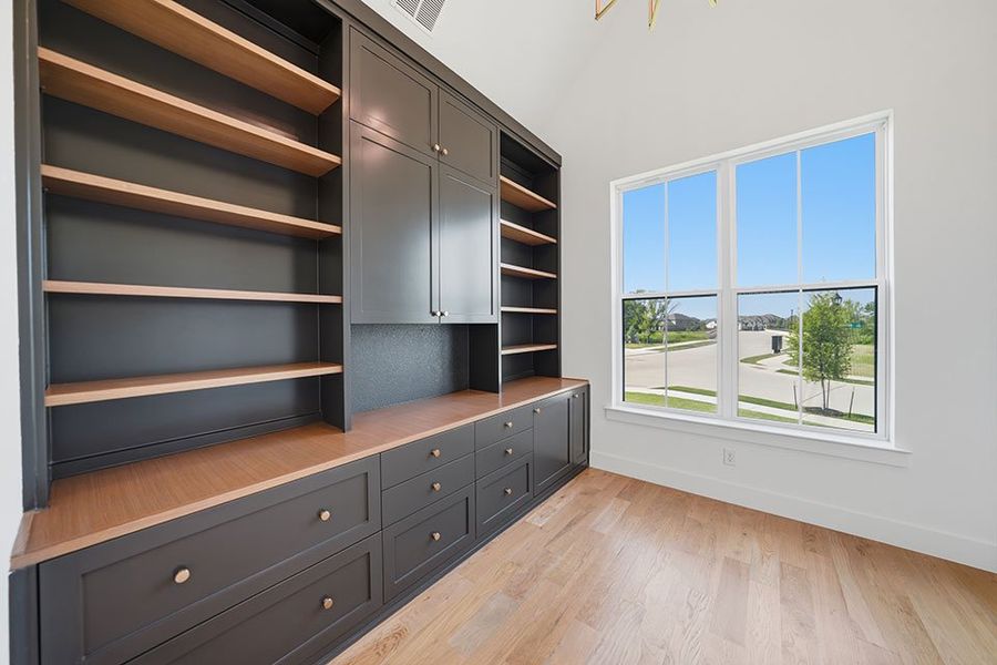 Furnished interior view inside a new home in Light Farms Graham/Reagan, Celina (Image 15).