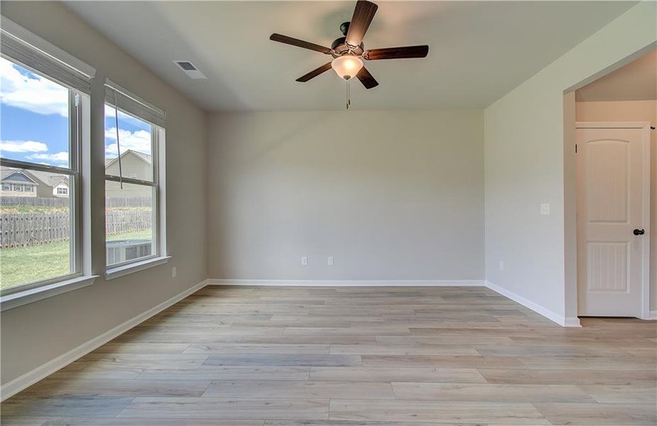 Spacious, unfurnished interior of a new home in Towne Center, Hampton (Image 13). Spacious, unfurnished interior of a new home in Towne Center, Hampton (Image 13).