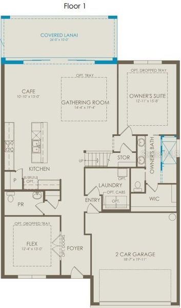 2D floor plan layout of this home in The Landings at Live Oak Lake, St. Cloud, FL (Image 4). 2D floor plan layout of this home in The Landings at Live Oak Lake, St. Cloud, FL (Image 4).