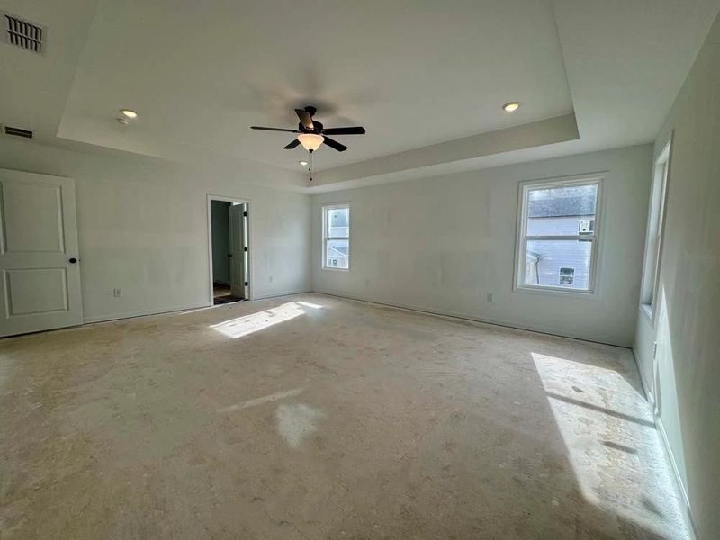 Primary Bedroom Construction Progress