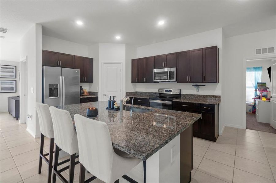 Furnished interior view inside a new home in Wind Meadows South, Bartow (Image 14).