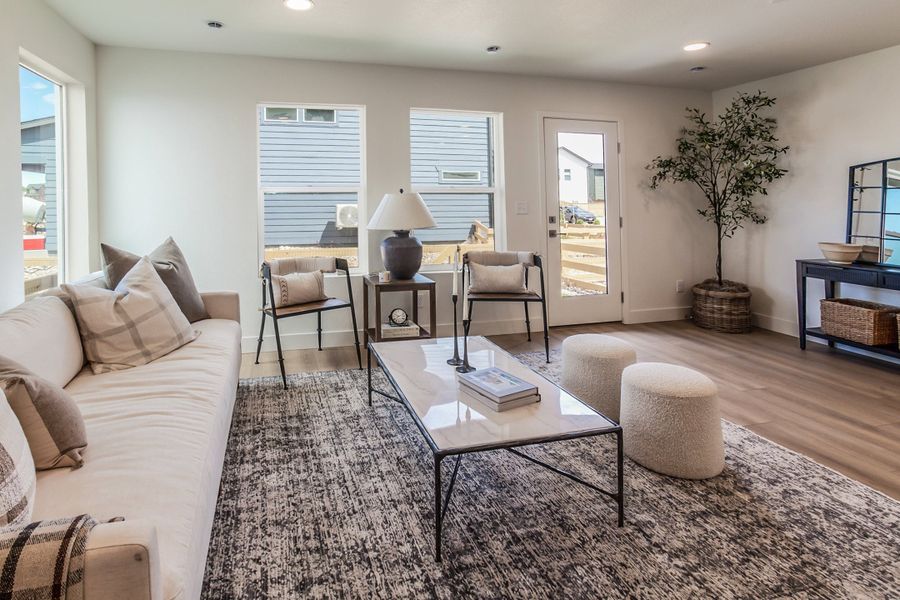 Furnished interior view inside a new home in Bloom, Fort Collins (Image 32).
