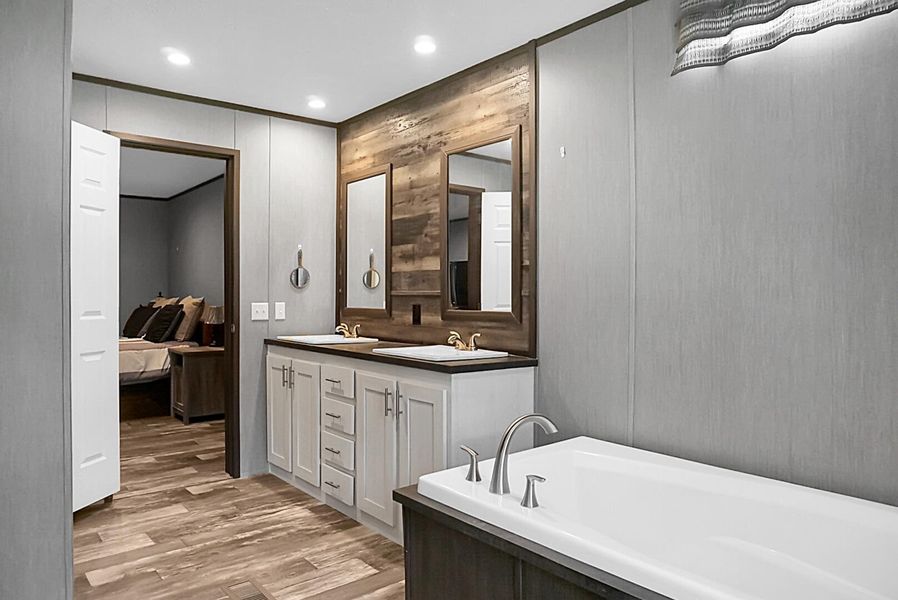 Furnished interior view inside a new home in , Bonneau (Image 15).