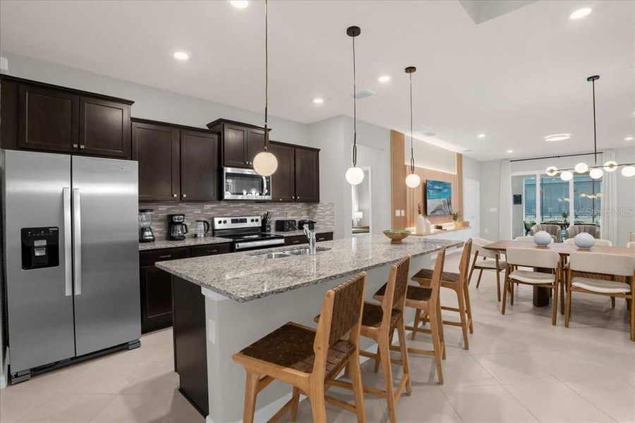 Furnished interior view inside a new home in , Clermont (Image 31).