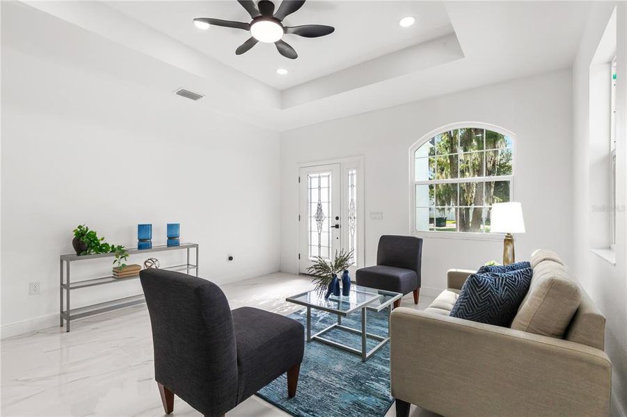 Furnished interior view inside a new home in , Tampa (Image 8).