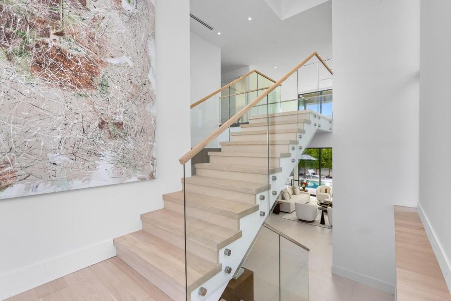 Staircase/Glass Railing