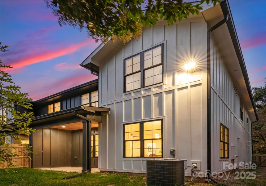 Exterior details and patio area of a home in , Charlotte (Image 21).