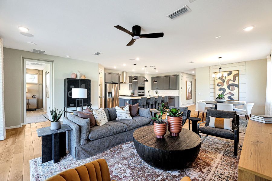Representative furnished interior of a home built from the Sepia by Mattamy Homes in Empire Pointe, Queen Creek (Image 18).