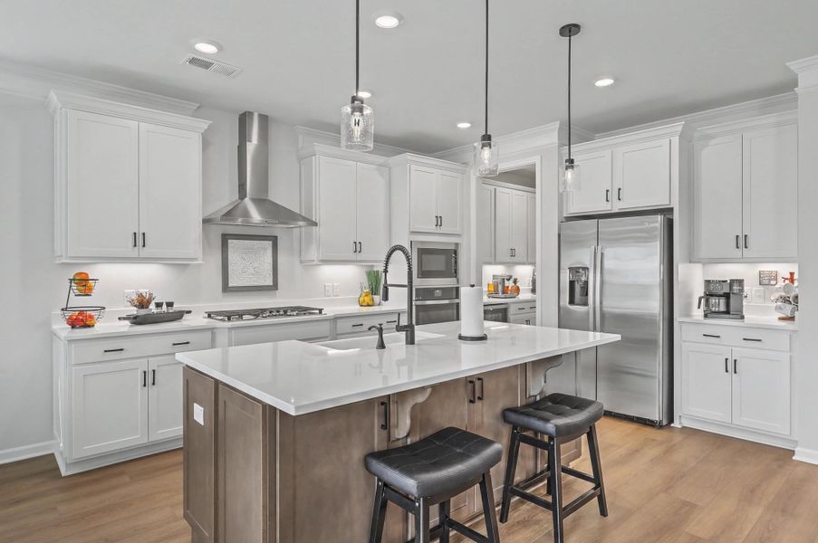 Furnished interior view inside a new home in Parker's Preserve, Ridgeville (Image 43).