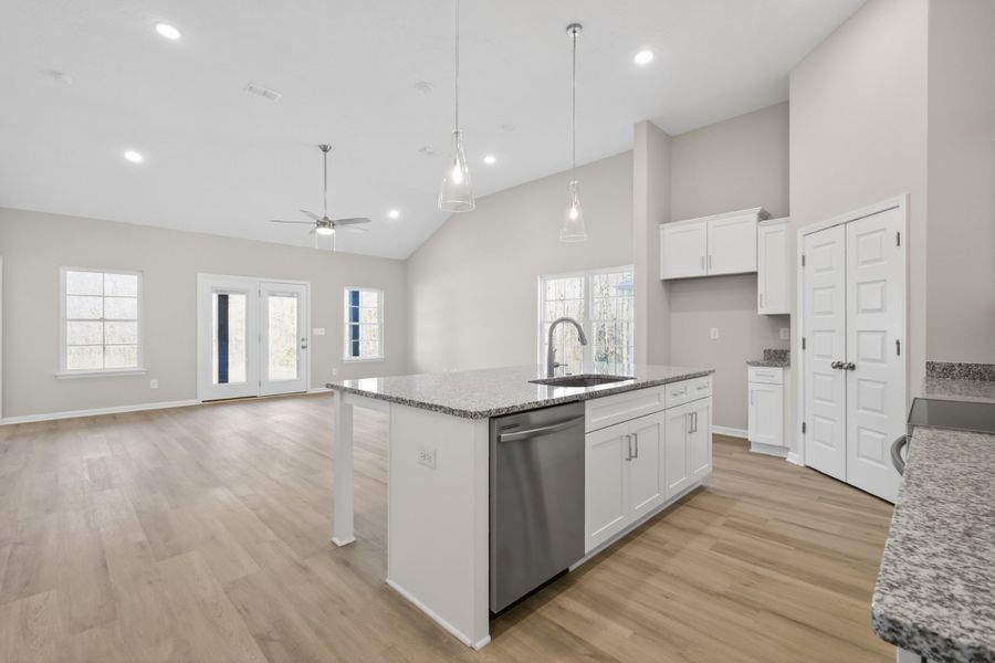 Furnished interior view inside a new home in Legacy Preserve, Tullahoma (Image 6).
